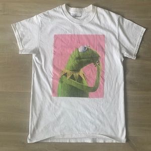 URBAN OUTFITTERS x MUPPETS Kermit Tshirt in small